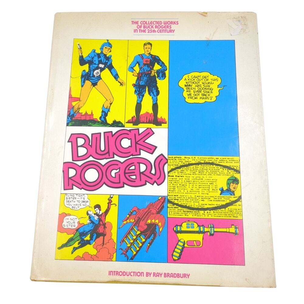 Buck Rogers in 25th Century Ray Bradbury Editor Robert C. Dille 1969 Bonanza HC